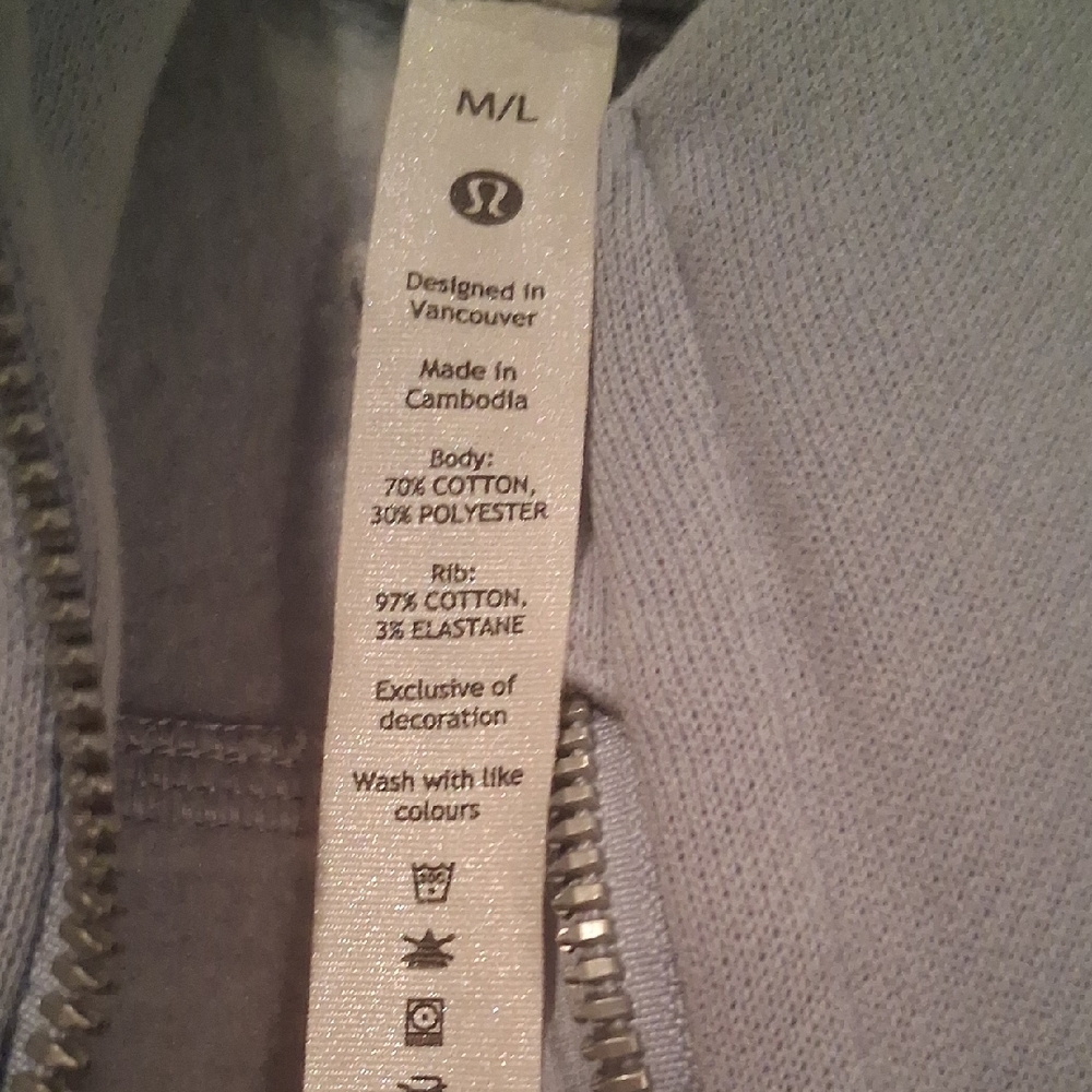 lululemon athletica Men's Gray Sweater